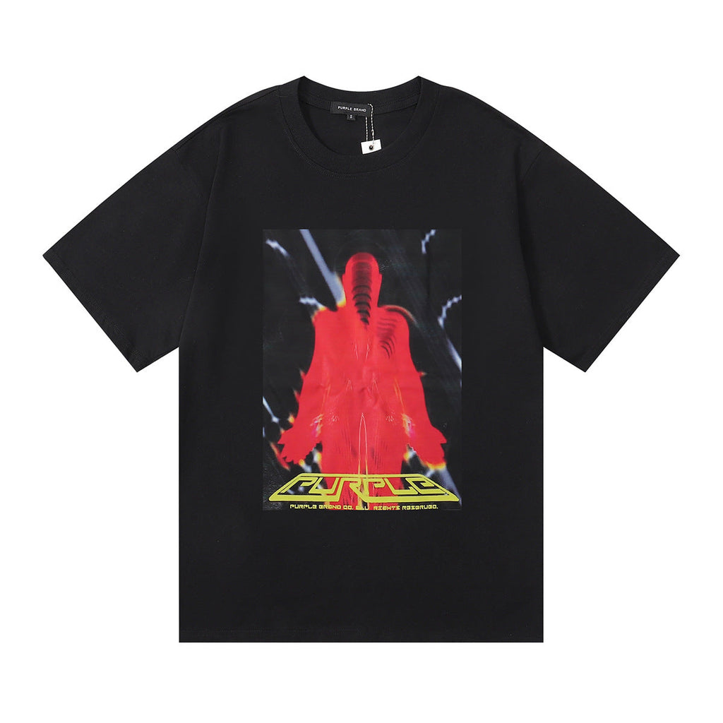 PURPLE  fashion T-shirt