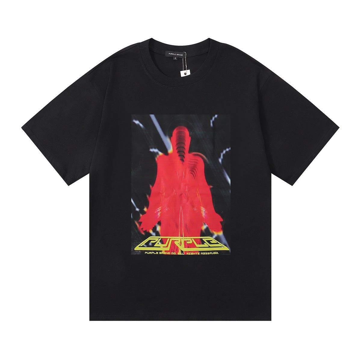 PURPLE  fashion T-shirt