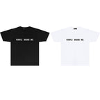 PURPLE  fashion T-shirt