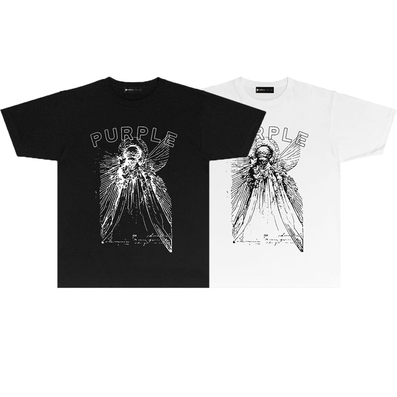 PURPLE  fashion T-shirt