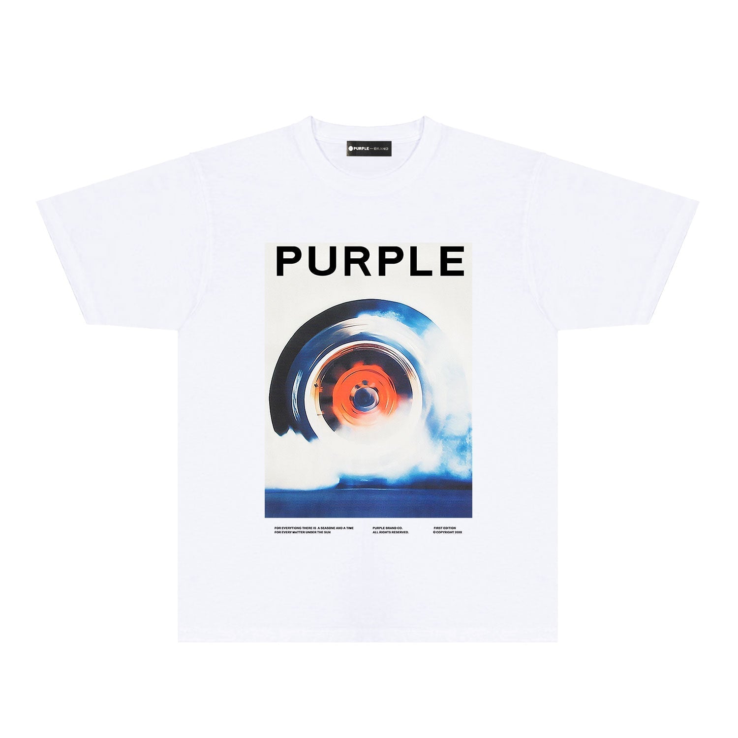 PURPLE  fashion T-shirt