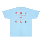 PURPLE  fashion T-shirt