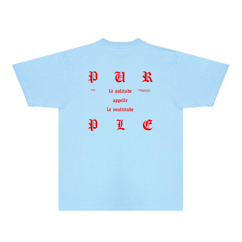 PURPLE  fashion T-shirt